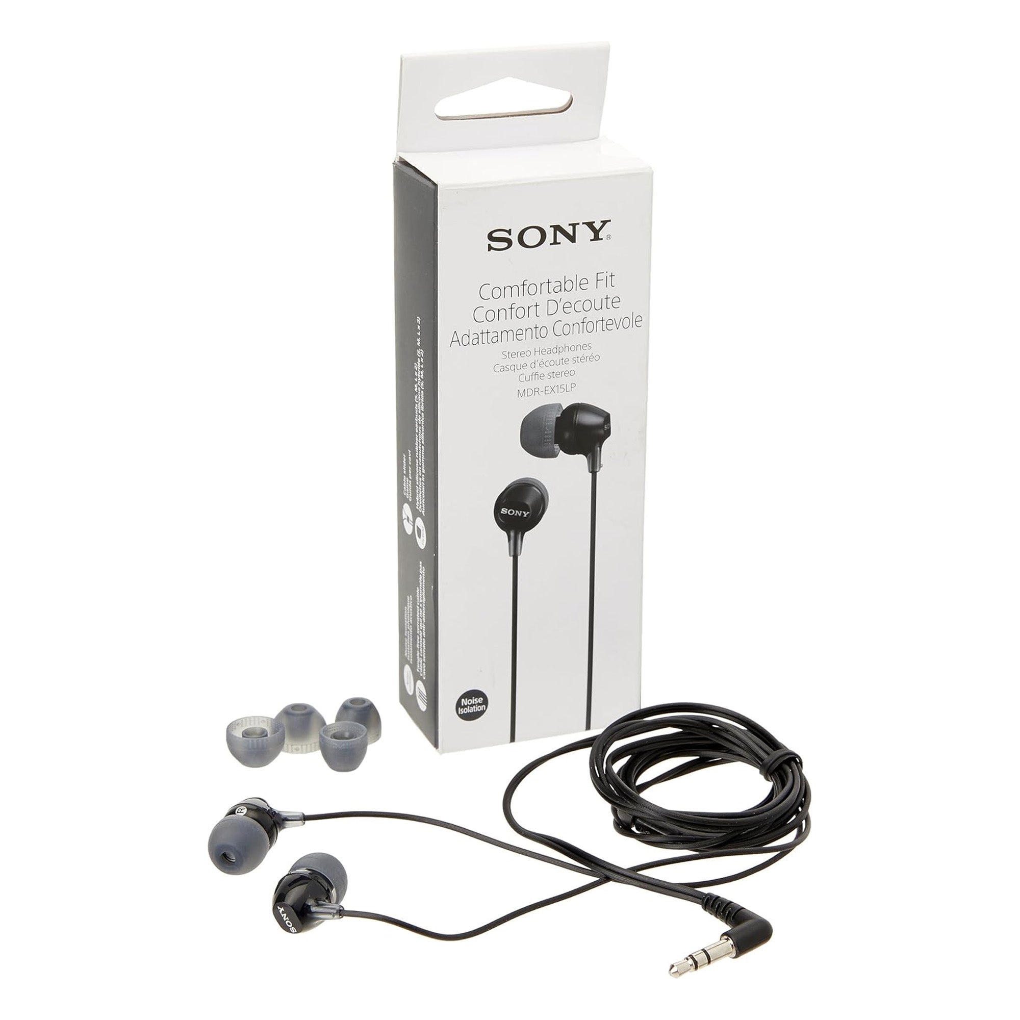 Sony MDR-EX15AP In-ear Headphone Black
