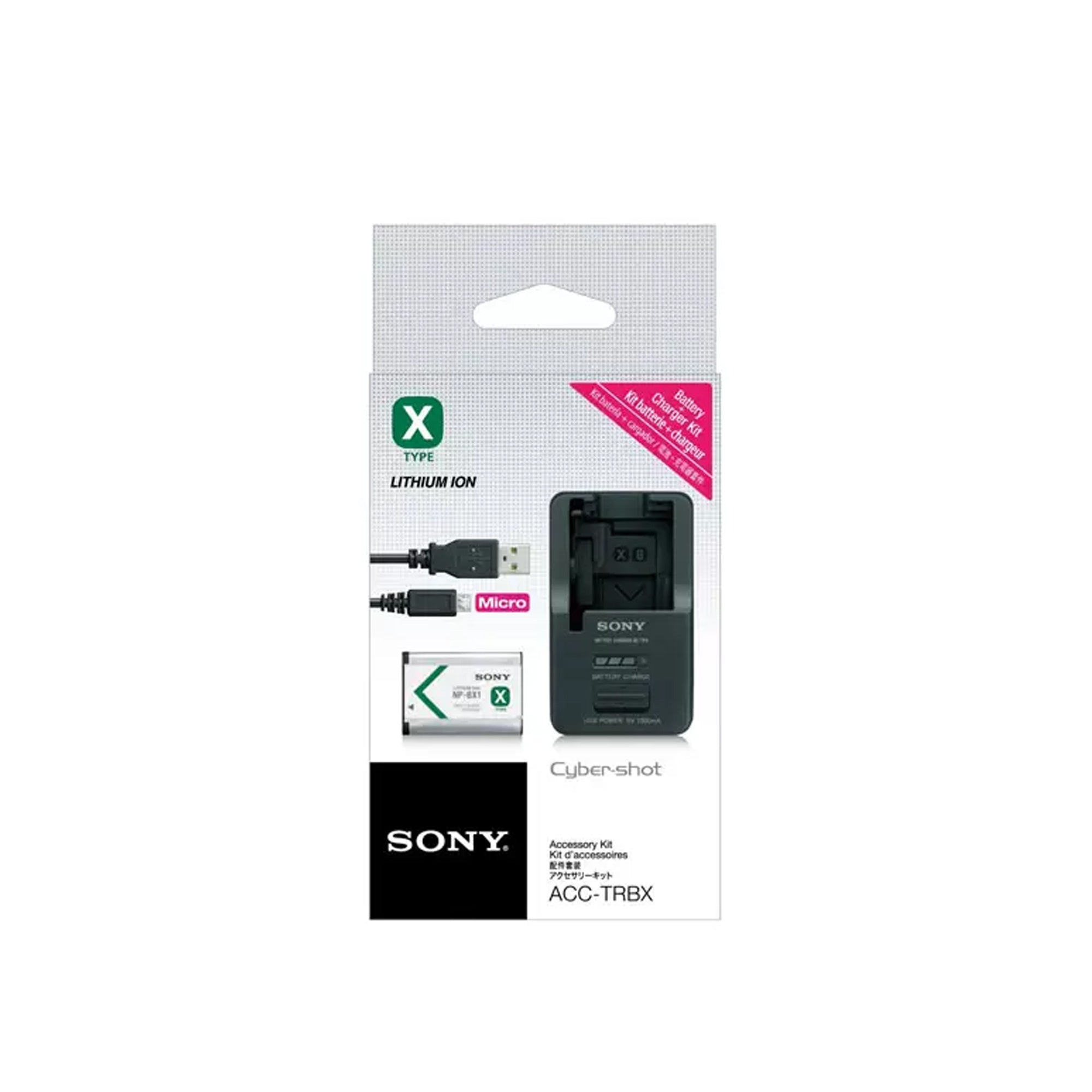 Sony ACC-TRBX Charger + Battery NP-BX1