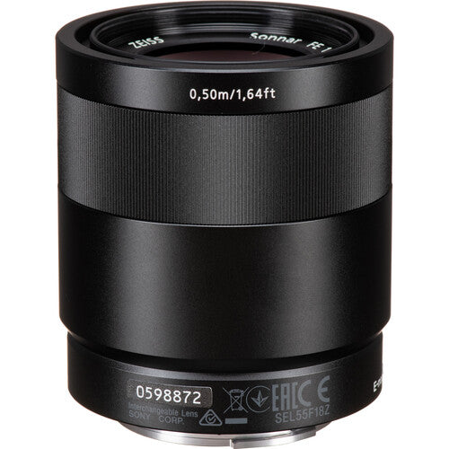 Sony Sonnar T* FE 55mm f1.8 ZA Lens