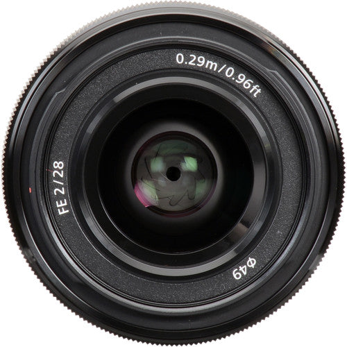 Sony FE 28mm f2 Lens