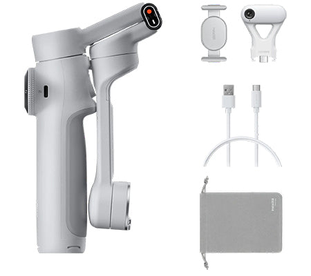 Insta360 Flow 2 AI Tracker Kit - Stone Gray