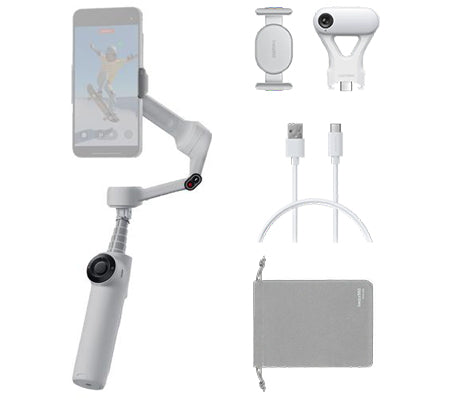 Insta360 Flow 2 AI Tracker Kit - Stone Gray