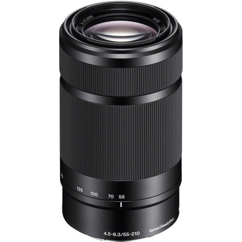 Sony E 55-210mm f4.5-6.3 OSS Lens (Black)