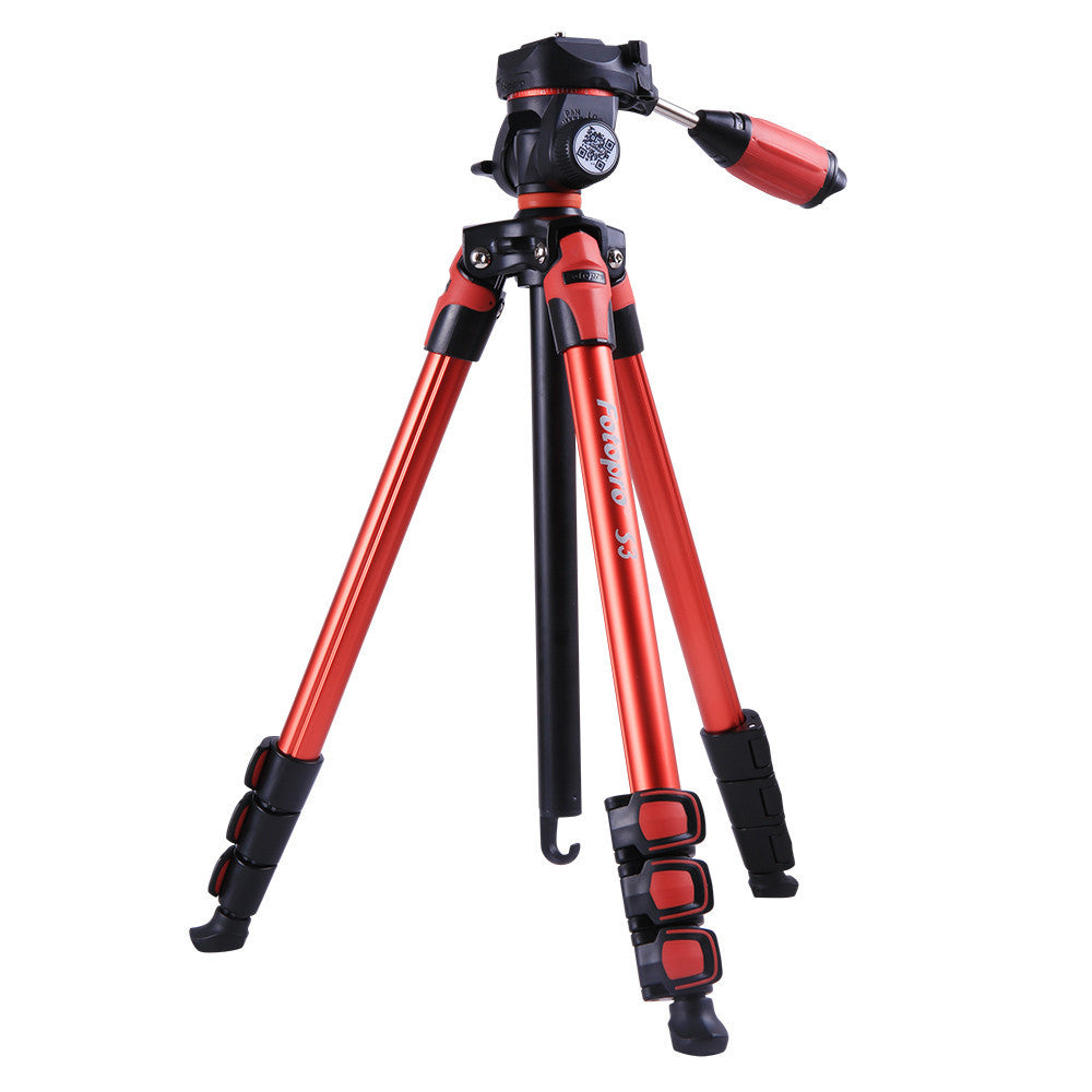 Fotopro S3 Tripod Red
