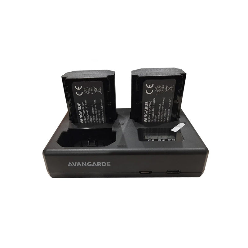 Avangarde Charger Kit FW50 and DL-FW50 ( 3 SLOT + 2 BATTERY )