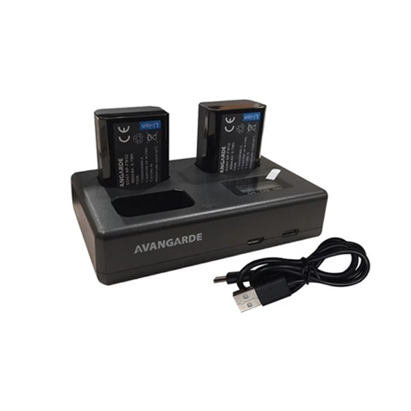 Avangarde Charger Kit FW50 and DL-FW50 ( 3 SLOT + 2 BATTERY )