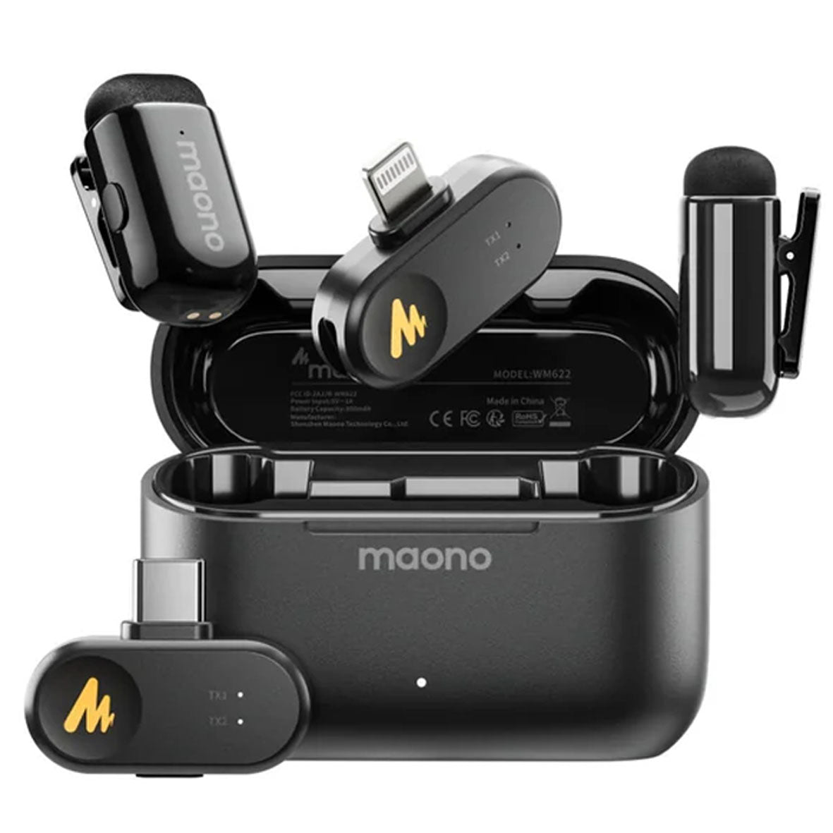 Maono Wave T1 Mini WM622 PBC2 (Type-C & Lightning)