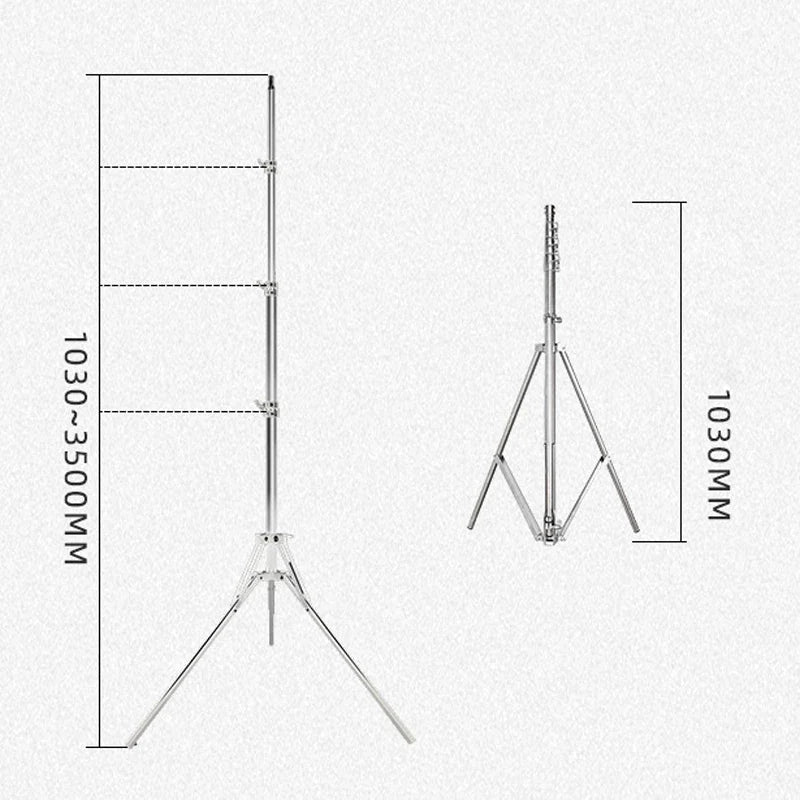 Avangarde AV-MF350S Stainless Steel Lightstand