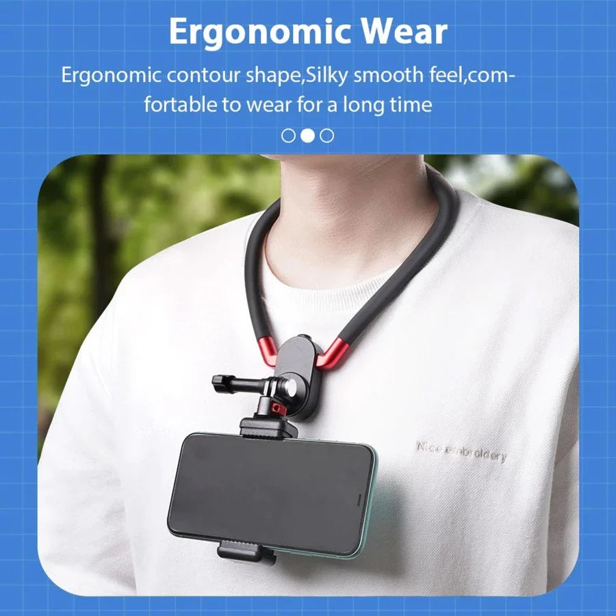 Avangarde Neck Hold Mount Strap Action Camera GoPro & Smartphone