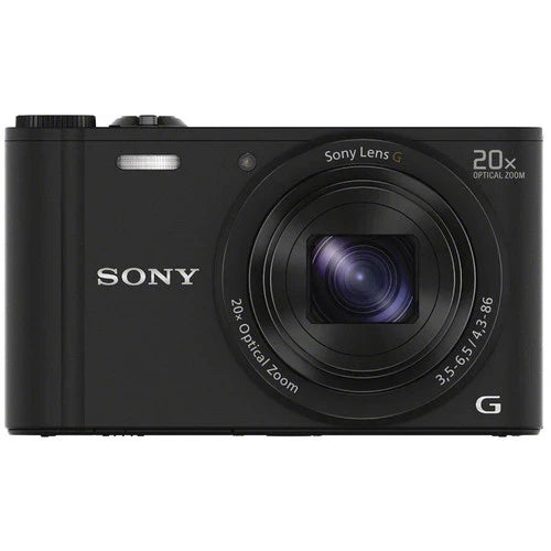 Sony Cyber-shot DSC-WX350 Digital Camera (Black)