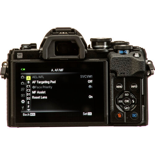 OM SYSTEM OM-D E-M10 Mark iv Mirrorless Camera Body Only (Black)