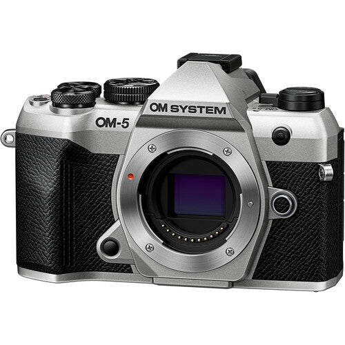 OM SYSTEM OM-5 Mark ii Mirrorless Camera Body Only (Silver)