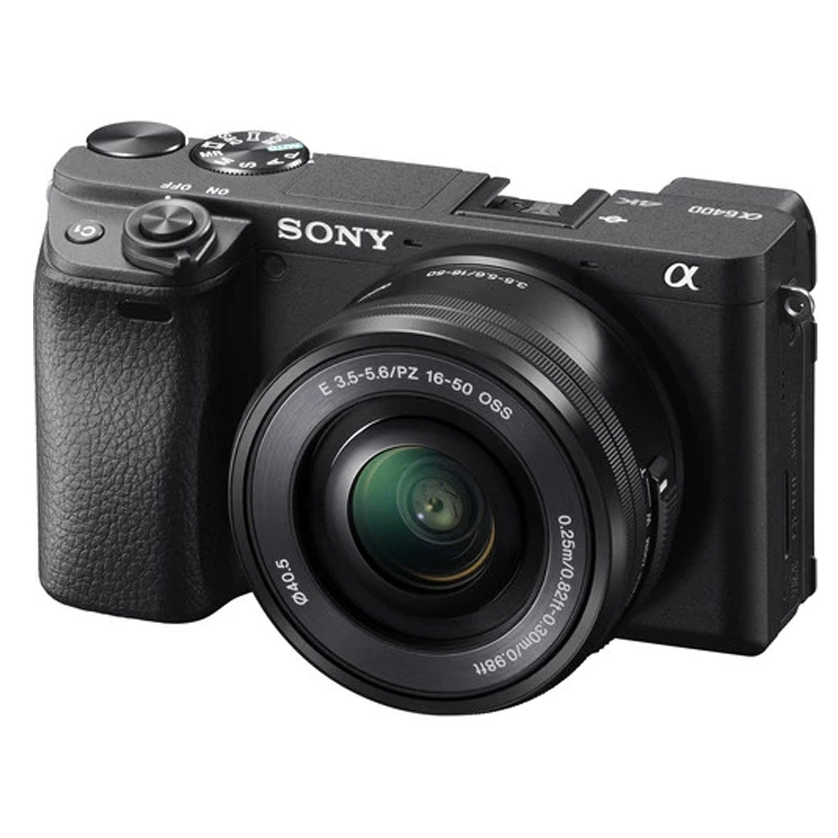 Sony Alpha a6400 Mirrorless Digital Camera with 16-50mm Lens (Black)