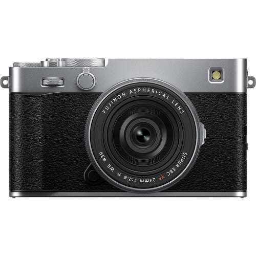 Fujifilm X-E5 Mirrorless Camera with XF 23mm f/2.8 R WR Lens (Silver)