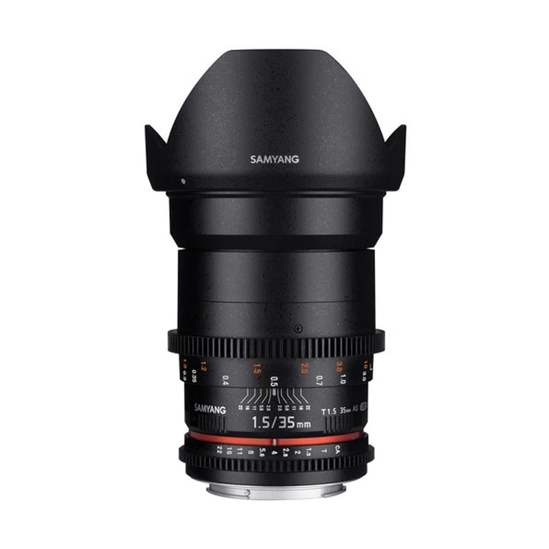 Samyang VDSLR 35mm T1.5 MK2 Cine Lens For Fuji X Mount