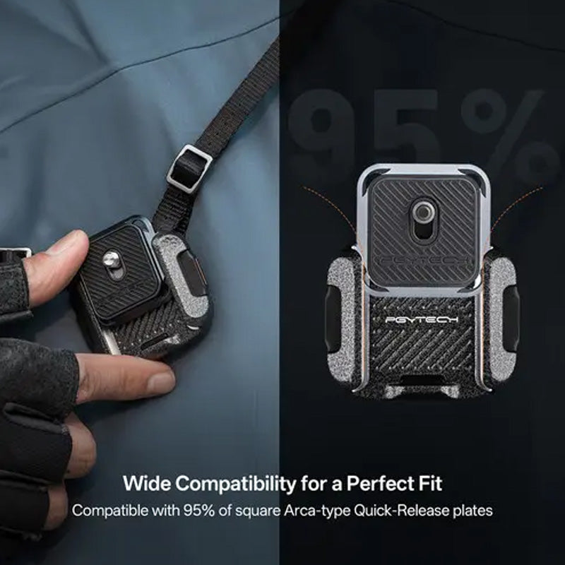 PGYTECH Shoulder Strap Quick Release Clamp & Plate P-CG-189