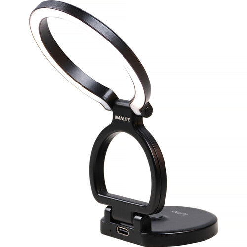 Nanlite Lumo Bi-Color LED Ring Light (Polar Black)