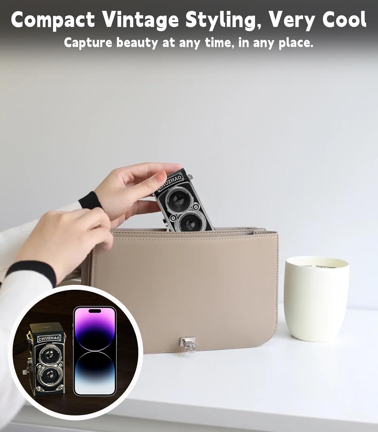Chuzhao The Original Digital TLR Camera M1 (Red)