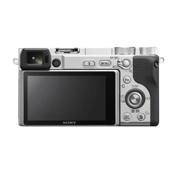 Sony Alpha a6400 Mirrorless Digital Camera with E PZ 16-50mm f3.5-5.6 OSS II Lens (Silver)