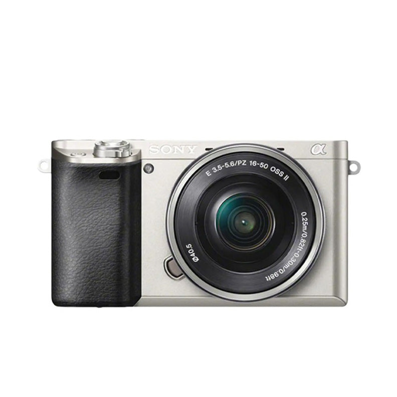 Sony Alpha a6400 Mirrorless Digital Camera with E PZ 16-50mm f3.5-5.6 OSS II Lens (Silver)