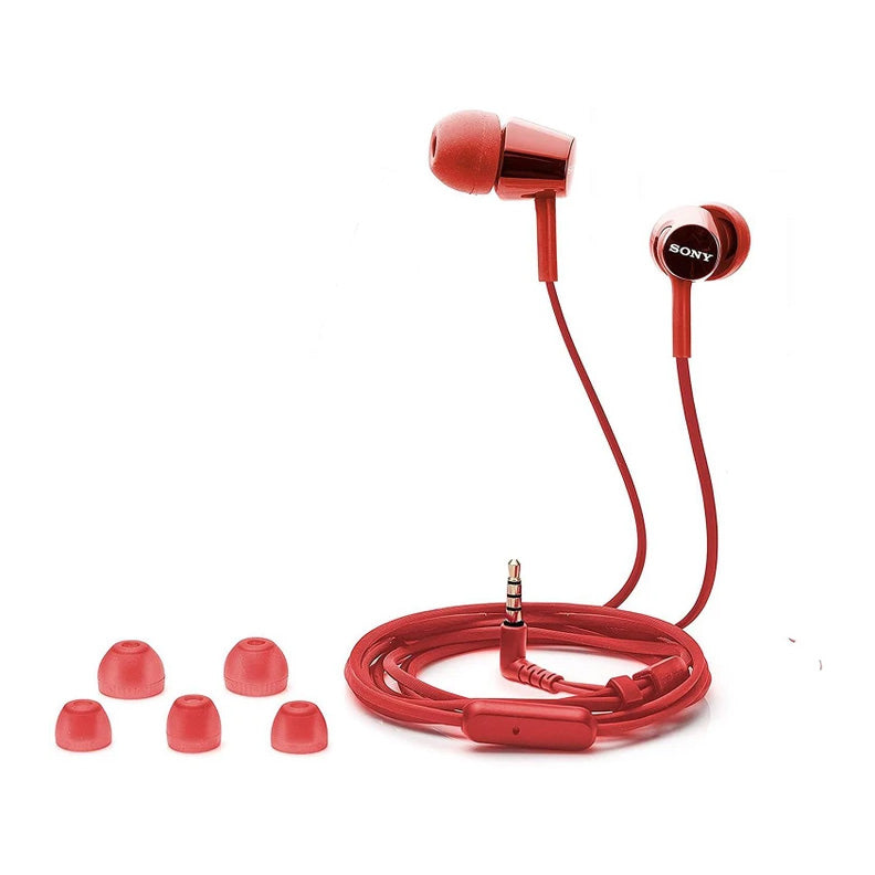 Sony MDR-EX155APRQE In-ear Headphones Red