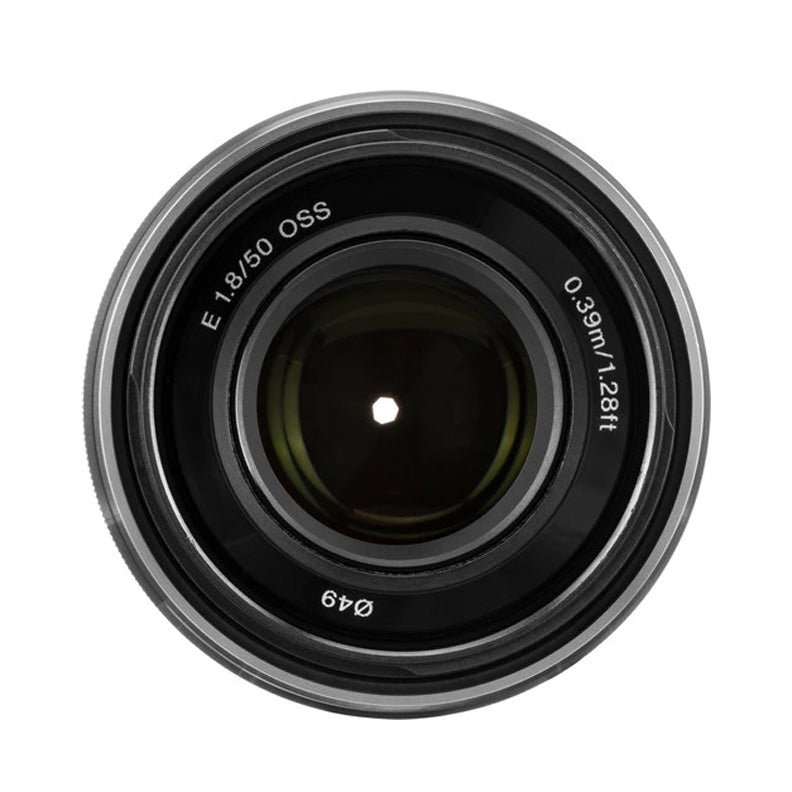 Sony E 50mm f1.8 OSS Lens (Silver)
