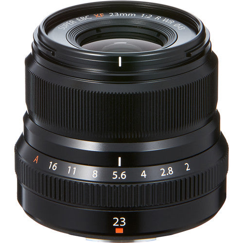 Fujifilm XF 23mm f2 R WR Lens (Black)