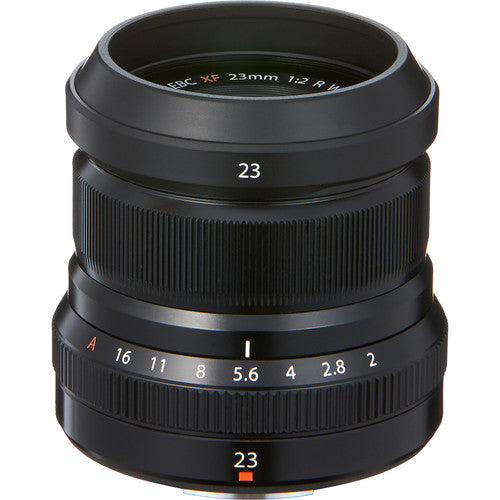 Fujifilm XF 23mm f2 R WR Lens (Black)