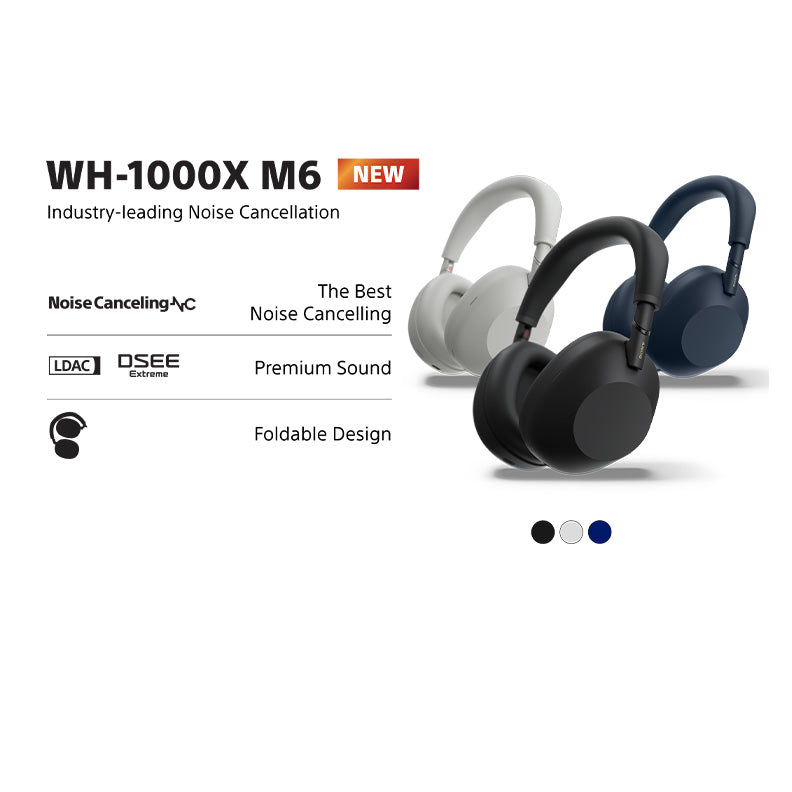 SONY WH-1000XM6 Noice Cancelling Headphones