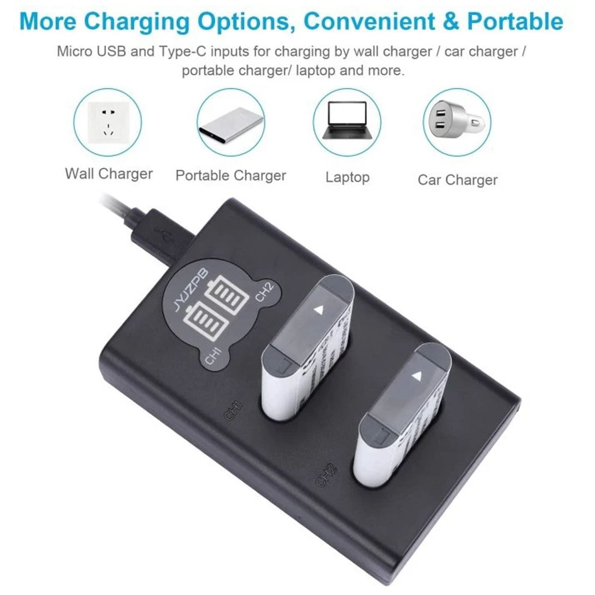 Avangarde Charger Kit NP-BX1 Battery and DL-BX1 Charger