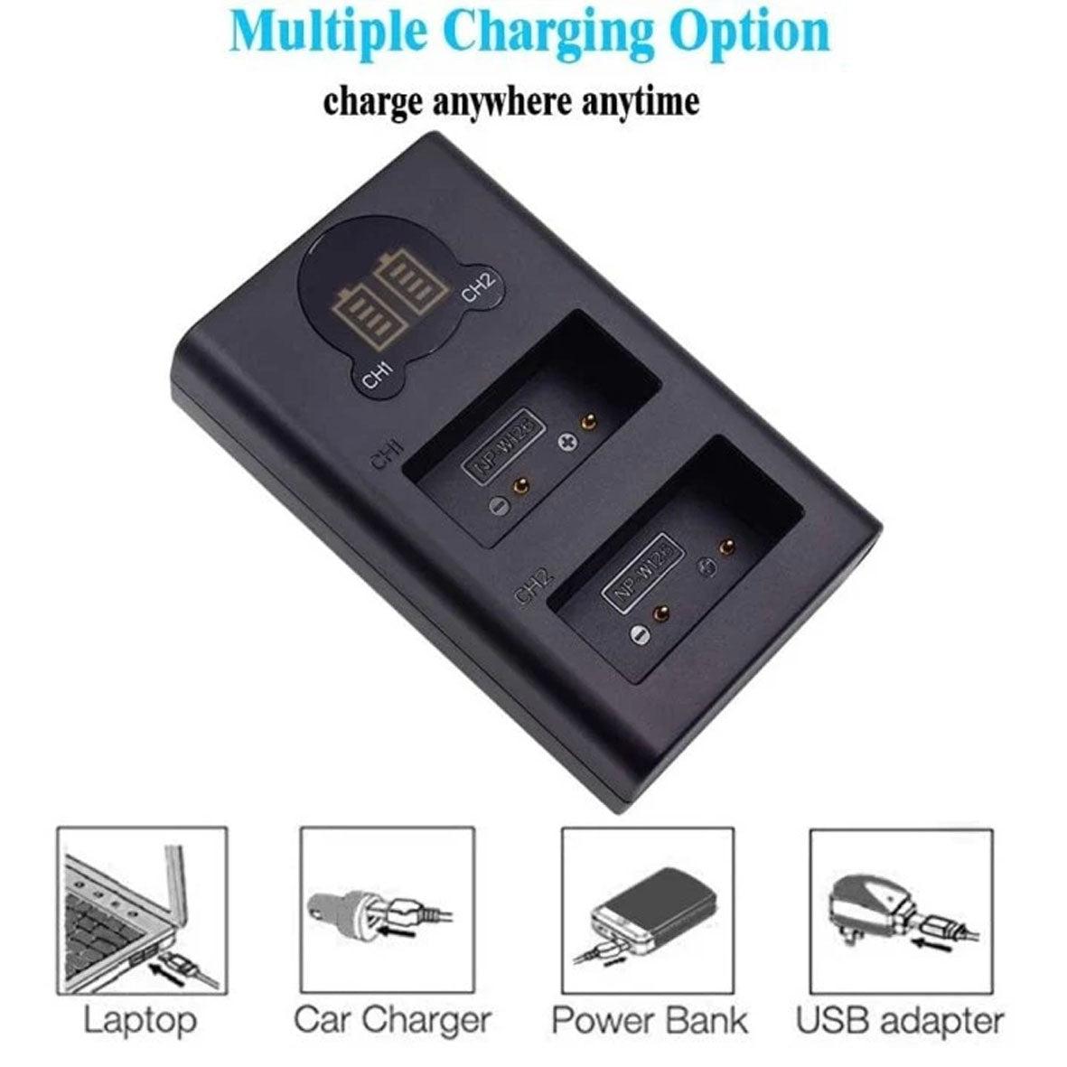 Avangarde Charger Kit W126S Battery and DL-W126S Charger