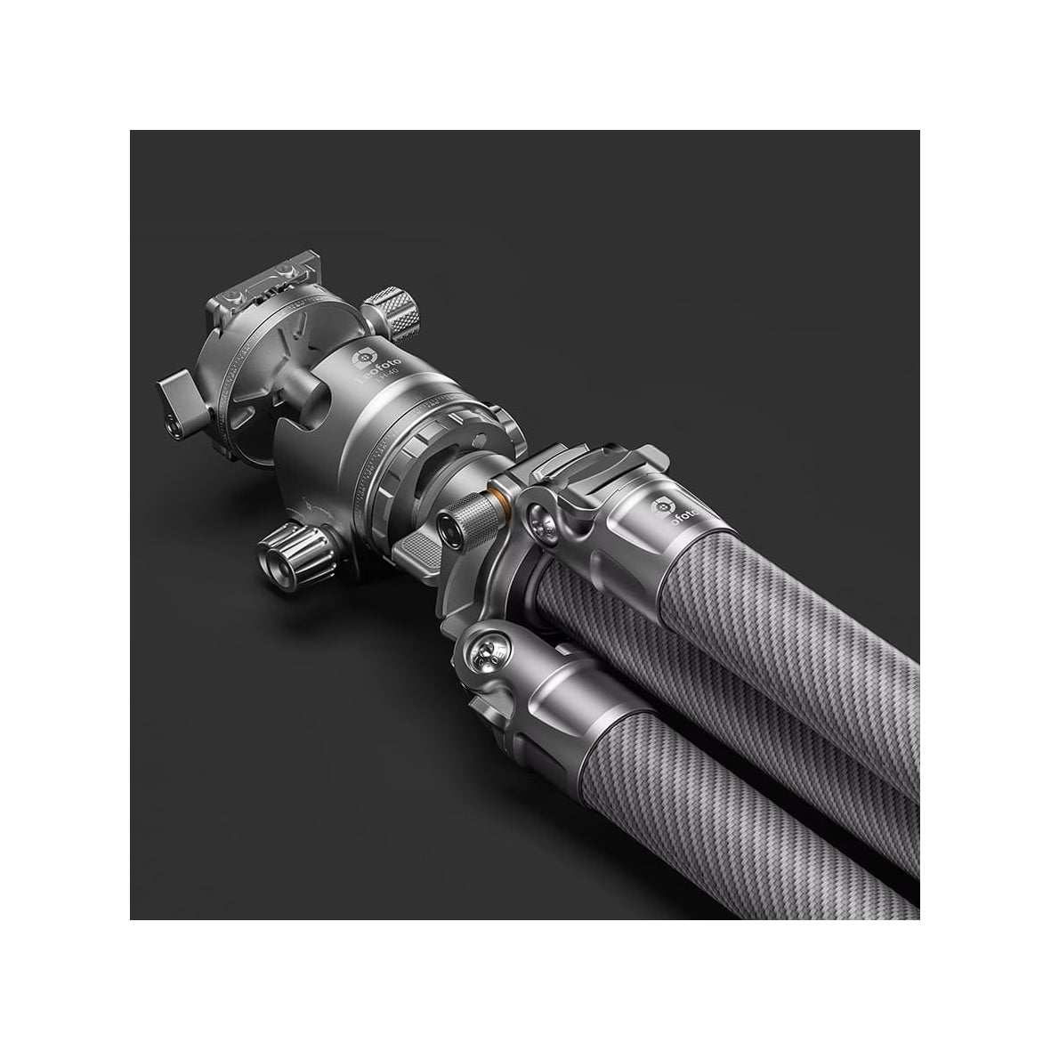 Leofoto Tripod LG-324C+LH-40R Titanium Silver Gabriel