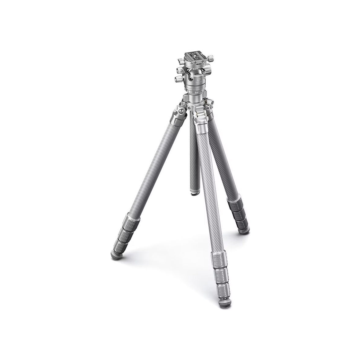 Leofoto Tripod LG-324C+LH-40R Titanium Silver Gabriel
