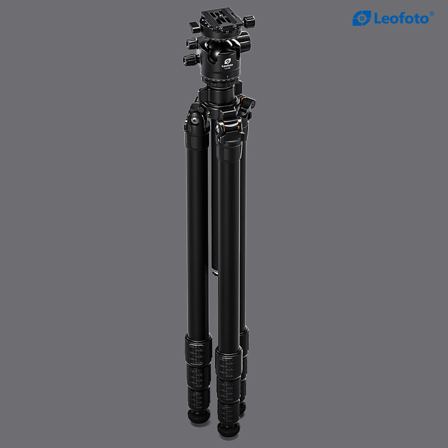 Leofoto Tripod LG-324C+LH-40R Titanium Black Lucifer
