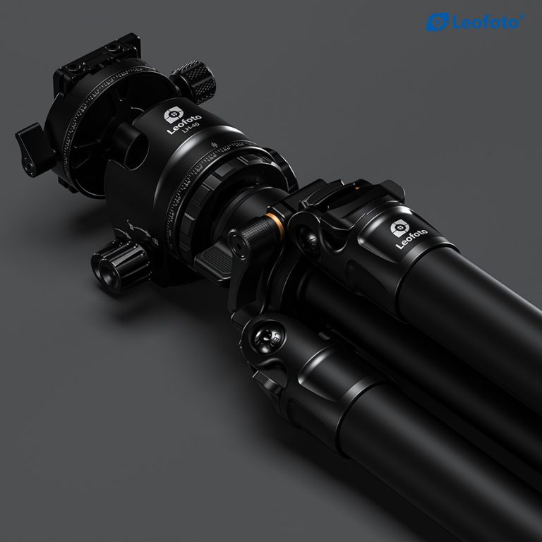 Leofoto Tripod LG-324C+LH-40R Titanium Black Lucifer