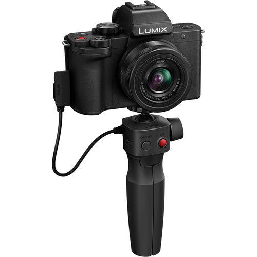 Panasonic Lumix G100DV Mirrorless Digital Camera with 12-32mm Lens and Tripod Grip Kit (New SPC)