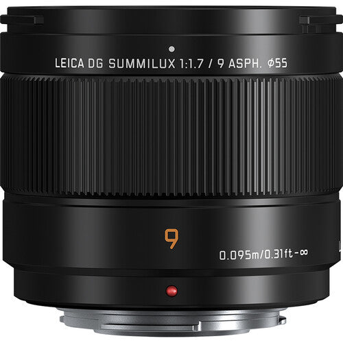 Panasonic Leica DG Summilux 9mm f1.7 ASPH. Mirrorless Lens (New SPC)