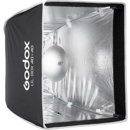 Godox Umbrella-Style Square Softbox with Diffuser (40cm) UL-BOX-40