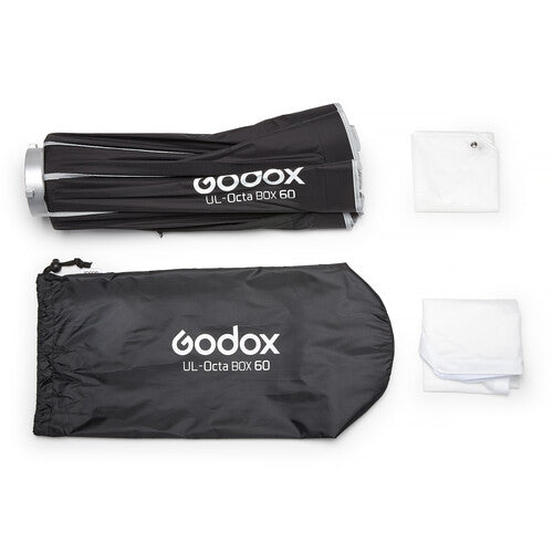 Godox Umbrella-Style Octa Softbox with Diffuser (60cm) UL-BOX-Octa-60
