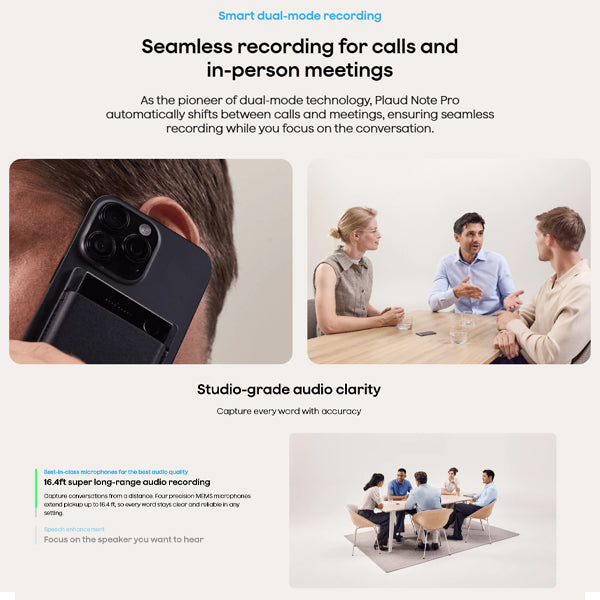 PLAUD Note Pro Black