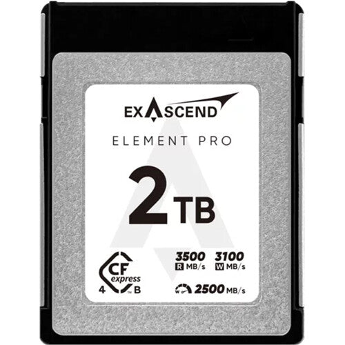 Exascend 2TB Element Pro CFexpress 4.0 Type B Memory Card