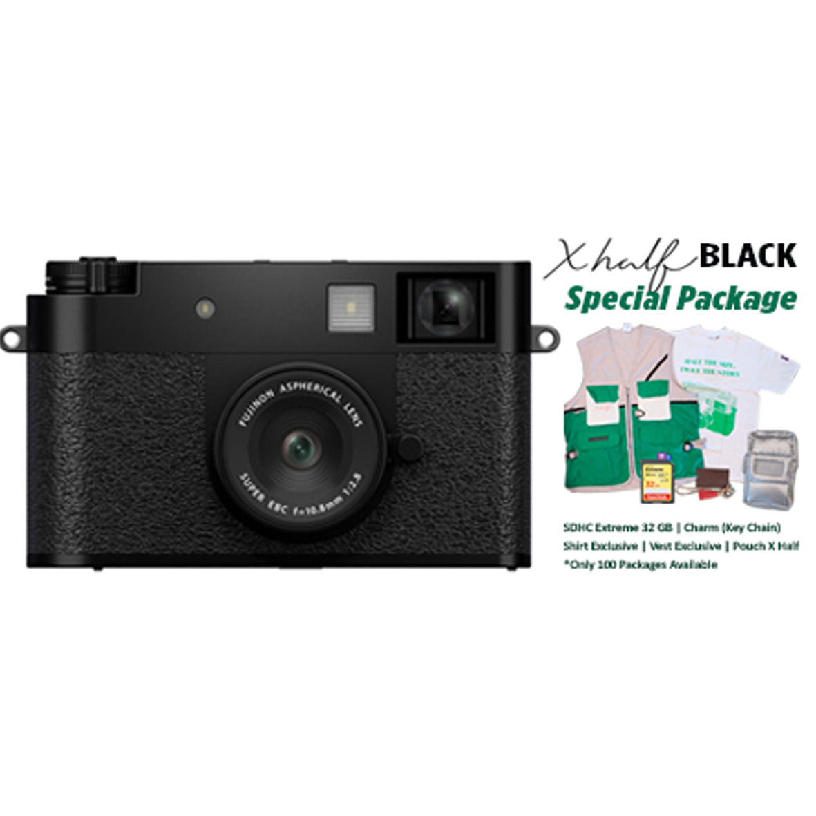 Fujifilm X-Half (Black) Special Package