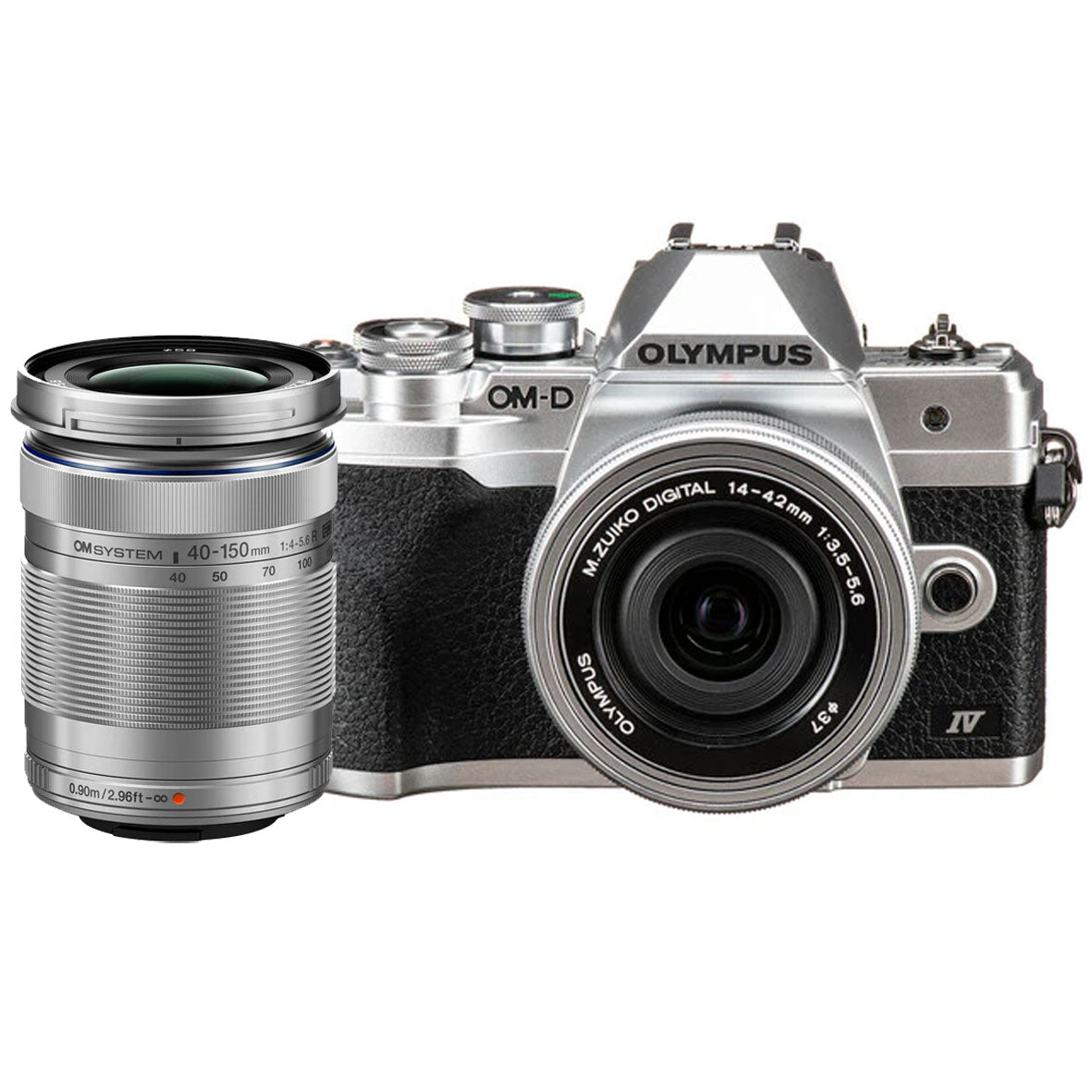 OM-D E-M10 Mark Ⅳ 14-42mm EZ kit SLV + M.ZUIKO DIGITAL ED 40-150mm F4.0-5.6 R SLV
