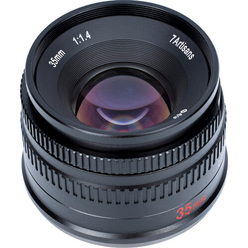 7Artisans 35mm f1.4 Mark III for Nikon Z Mount Full Frame Black
