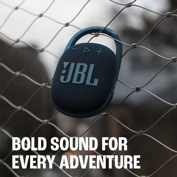 JBL Clip 4 Portable Bluetooth Speaker (Black)