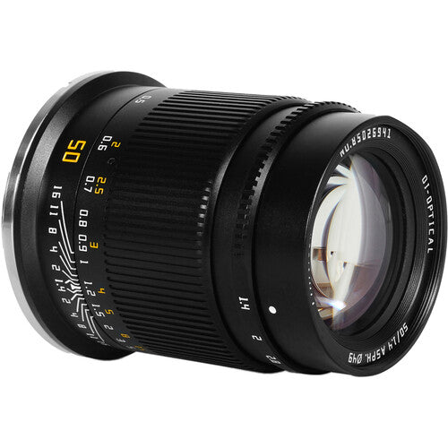 TTartisan 50mm f1.4 Nikon Z Black