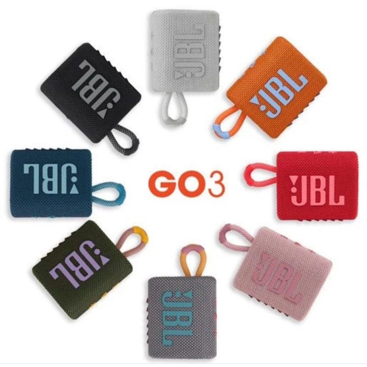 JBL Go 3 Portable Bluetooth Speaker