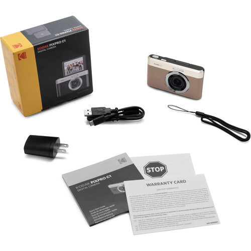 KODAK PIXPRO C1 Digital Camera - Brown