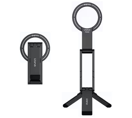 Ulanzi MA60 Black Ultra Foldable Magnetic Phone Tripod