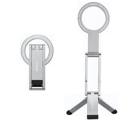 Ulanzi MA60 Silver Ultra Foldable Magnetic Phone Tripod